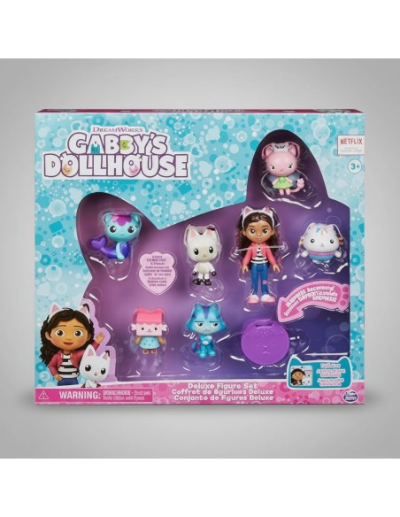 Spin Master 6060440 - Gabby's Dollhouse Deluxe Figure Set | Basar Valira