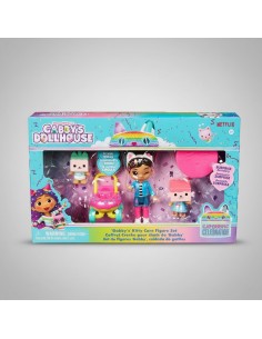 Spin Master 6069425 - Gabby's Dollhouse Set Figuras Cuidado de Gatitos | Basar Valira
