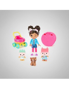 Spin Master 6069425 - Gabby's Dollhouse Set Figuras Cuidado de Gatitos | Basar Valira 2