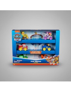 Spin Master 6070070 - PAW Patrol Pup Squad Racers Core Giftpack 6 vehículos | Basar Valira
