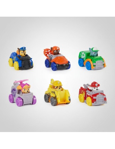 Spin Master 6070070 - PAW Patrol Pup Squad Racers Core Giftpack 6 véhicules | Basar Valira