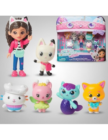 Spin Master 6072633 - Gabby's Dollhouse The Movie Cat-venture Crew Pack | Basar Valira
