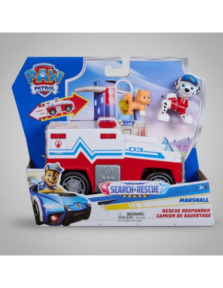 Spin Master 6074776 - Paw Patrol Search & Rescue Marshall Rescue Responder | Basar Valira