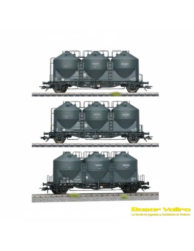 Buy Märklin 48264 - Kds 67 Silo Wagon Set - Era III