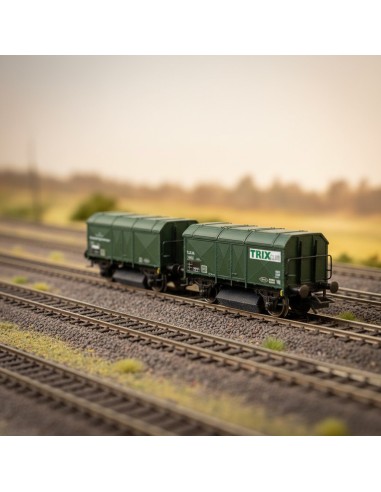 Trix 24220 - KK 15 DB Track Cleaning Wagon Set HO | Basar Valira Trens