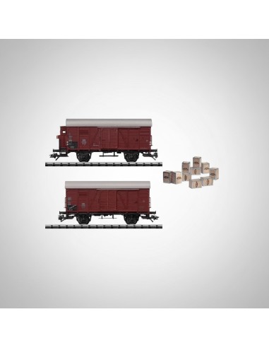 Trix 24031 - Set vagones Gr20 DB Teetransport Época III N | Basar Valira Trens
