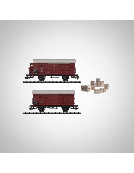 Trix 24031 - Set vagones Gr20 DB Teetransport Época III N | Basar Valira Trens