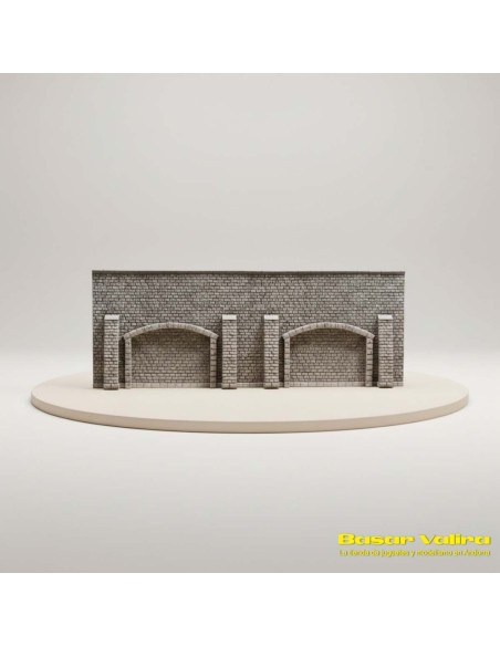 Buy NOCH 34859 - Wall Plate with Arches - N Scale