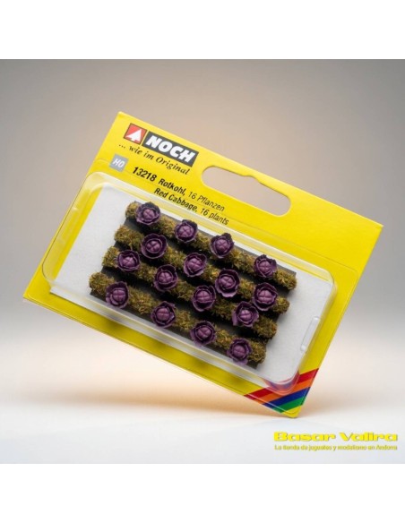 Buy Noch 13218 - 16 Red Cabbages - H0 Scale