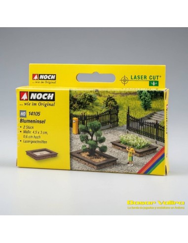 Acheter Noch 14105 - Parterre de fleurs - H0