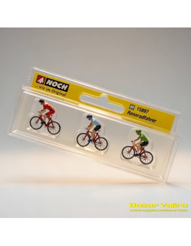 Comprar Noch 15897 - Figuras de ciclistas H0