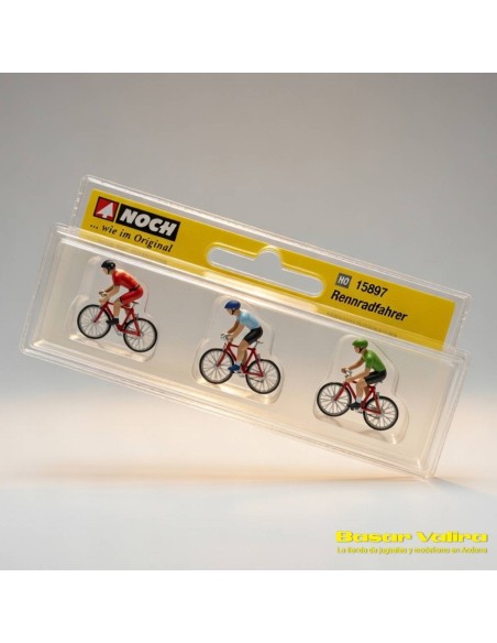 Comprar Noch 15897 - Figuras de ciclistas H0