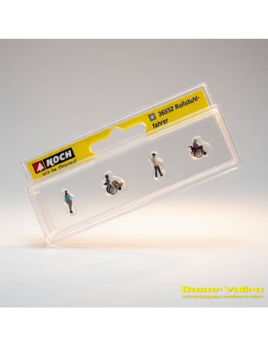 Buy Noch 36552 - Figures set featuring people in wheelchairs