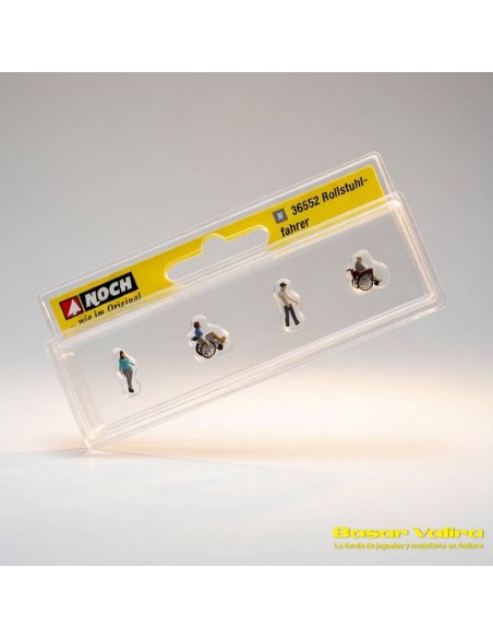 Buy Noch 36552 - Figures set featuring people in wheelchairs