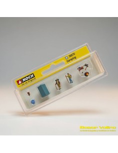 Buy Noch 36876 - N Scale Camping Figures