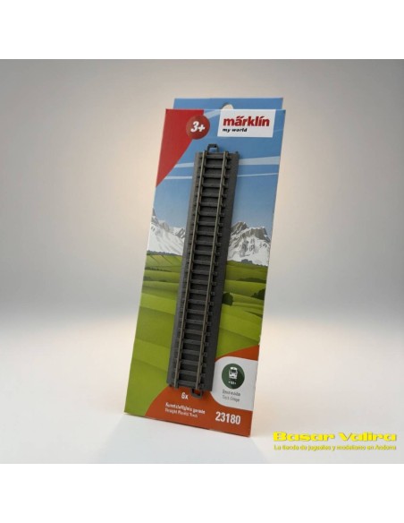 Buy Märklin My World - 6 Straight Tracks 23180