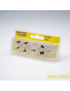 Comprar Noch 36717 - Set figuras de perros - Escala N