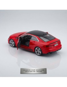 Audi RS 5 Coupé 2017 rojo 1/24 Bburago 2