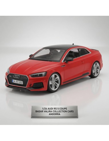 Audi RS 5 Coupé 2017 rojo 1/24 Bburago