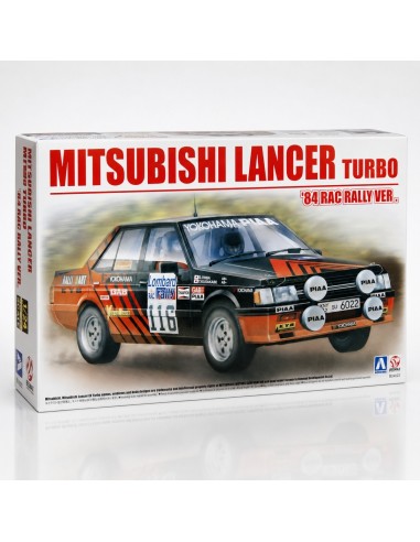 Mitsubishi Lancer Turbo RAC Rally 1984 1/24 Beemax