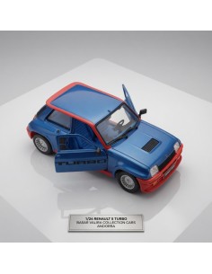 Renault 5 Turbo azul 1980 1/24 Bburago