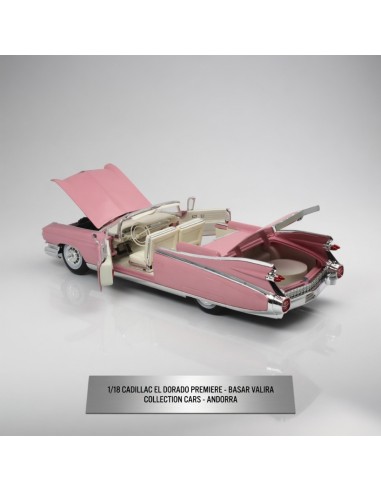 Cadillac Eldorado Biarritz rosa pastel 1959 1/18 Maisto