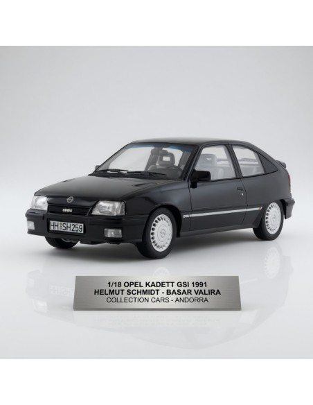 Opel Kadett GSi negro metalizado 1991 1/18 Norev