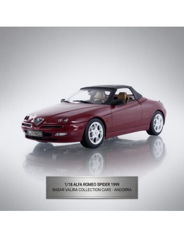Alfa Romeo Spider Proteo Red 1999 1/18 Norev