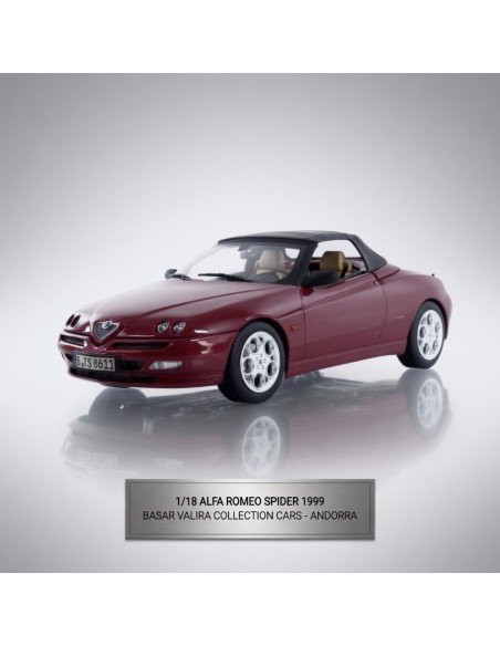 Alfa Romeo Spider Proteo Red 1999 1/18 Norev