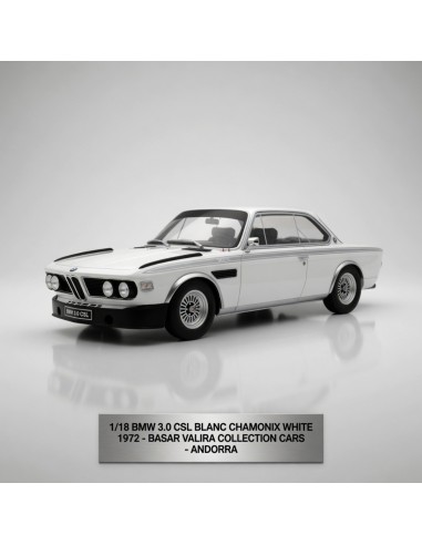 BMW 3.0 CSL Chamonix White 1972 1/18 OttOmobile