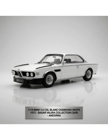 BMW 3.0 CSL Chamonix White 1972 1/18 OttOmobile