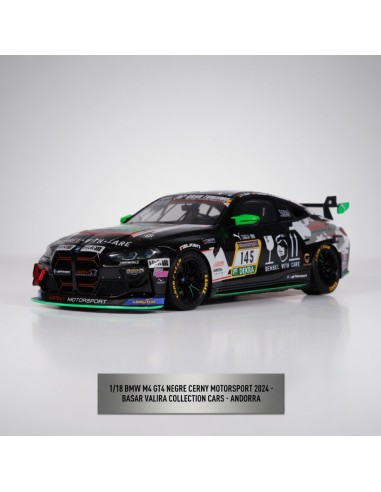 BMW M4 GT4 Cerny Motorsport negro 2024 1/18 OttOmobile