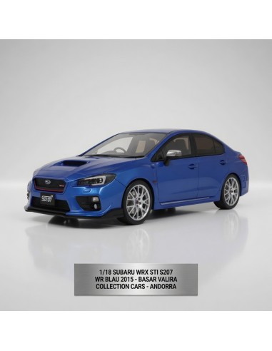 Subaru WRX STI S207 WR Blue 2015 1/18 OttOmobile