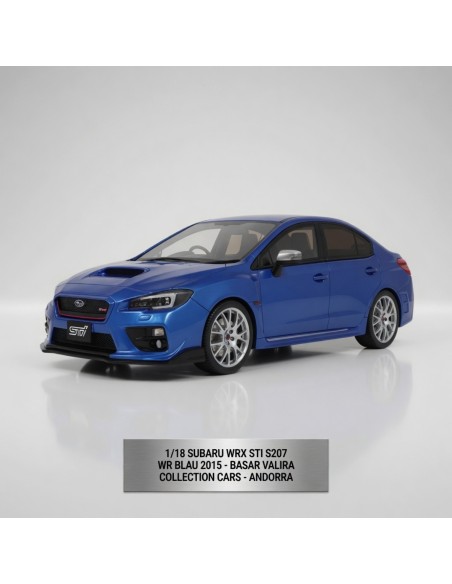 Subaru WRX STI S207 WR Blue 2015 1/18 OttOmobile