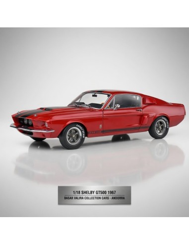 Shelby GT500 Burgundy Red 1967 1/18 Solido