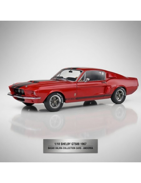 Shelby GT500 Burgundy Red 1967 1/18 Solido
