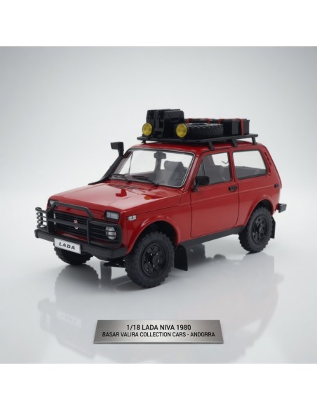 Lada Niva rojo 1980 1/18 Solido