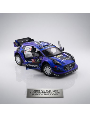 Ford Puma Rally1 Hybrid Safari Rally Kenya 2022 1/18 Solido