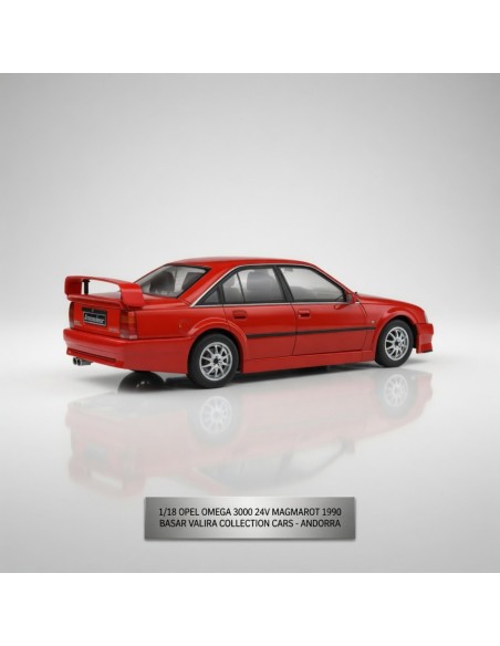 Opel Omega EVO 500 Magmarot 1990 1/18 Solido
