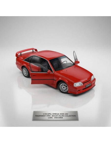 Opel Omega EVO 500 Magmarot 1990 1/18 Solido