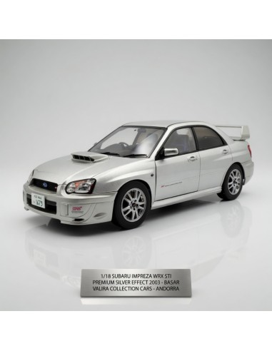 Subaru Impreza WRX STI Blobeye gris 2003 1/18 Solido