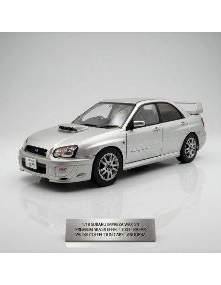 Subaru Impreza WRX STI Blobeye gris 2003 1/18 Solido