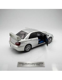 Subaru Impreza WRX STI Blobeye gris 2003 1/18 Solido 2