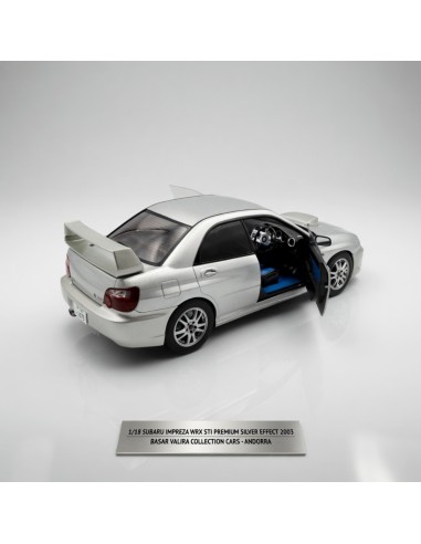 Subaru Impreza WRX STI Blobeye gris 2003 1/18 Solido