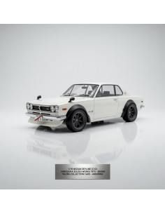 Nissan Skyline Hakosuka white 1970 1/18 Solido 2