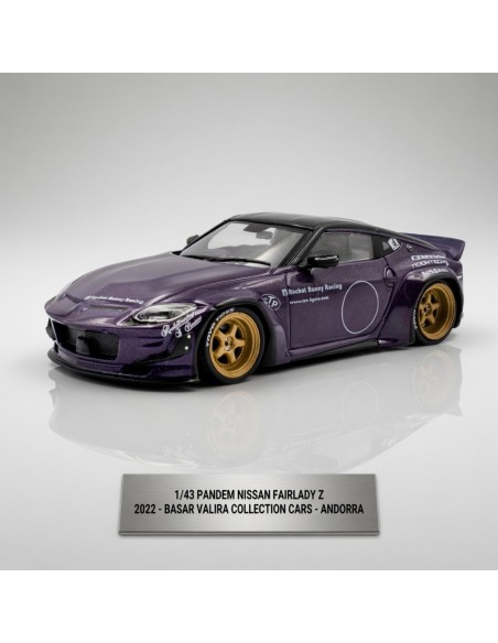 Nissan Fairlady Z Pandem púrpura 2022 1/43 Solido