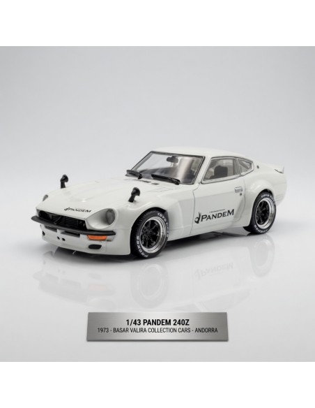 Datsun 240Z Pandem 1973 blanco 1/43 Solido