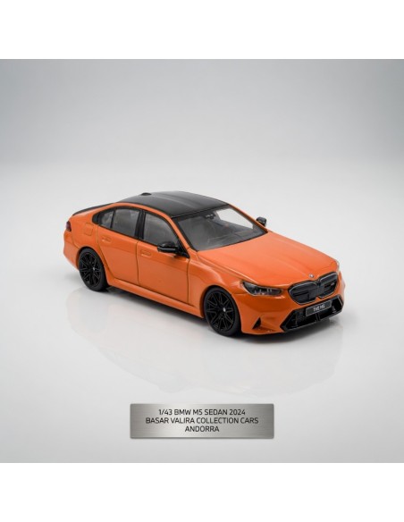 BMW M5 Sedan Fire Orange III 2024 1/43 Solido