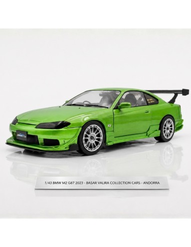 Nissan Silvia S15 Spec-R Aero verde 1999 1/18 Solido