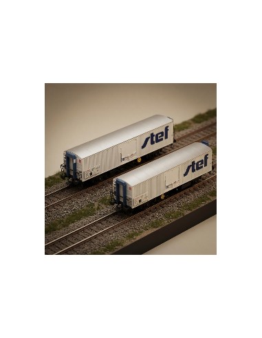 LS Models 30231 - Set 2 wagons frigorifiques STEF SNCF HO | Basar Valira Trens